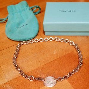 Return to Tiffany & Co. Sterling Silver Choker Necklace